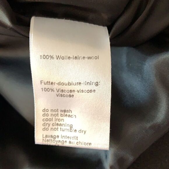 EUC Akris Punto wool pleated bubble hem skirt sz 6 - Picture 6 of 6